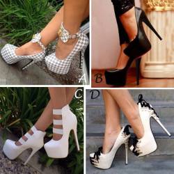 ideservenewshoesblog:  Pretty PU Cut-Outs