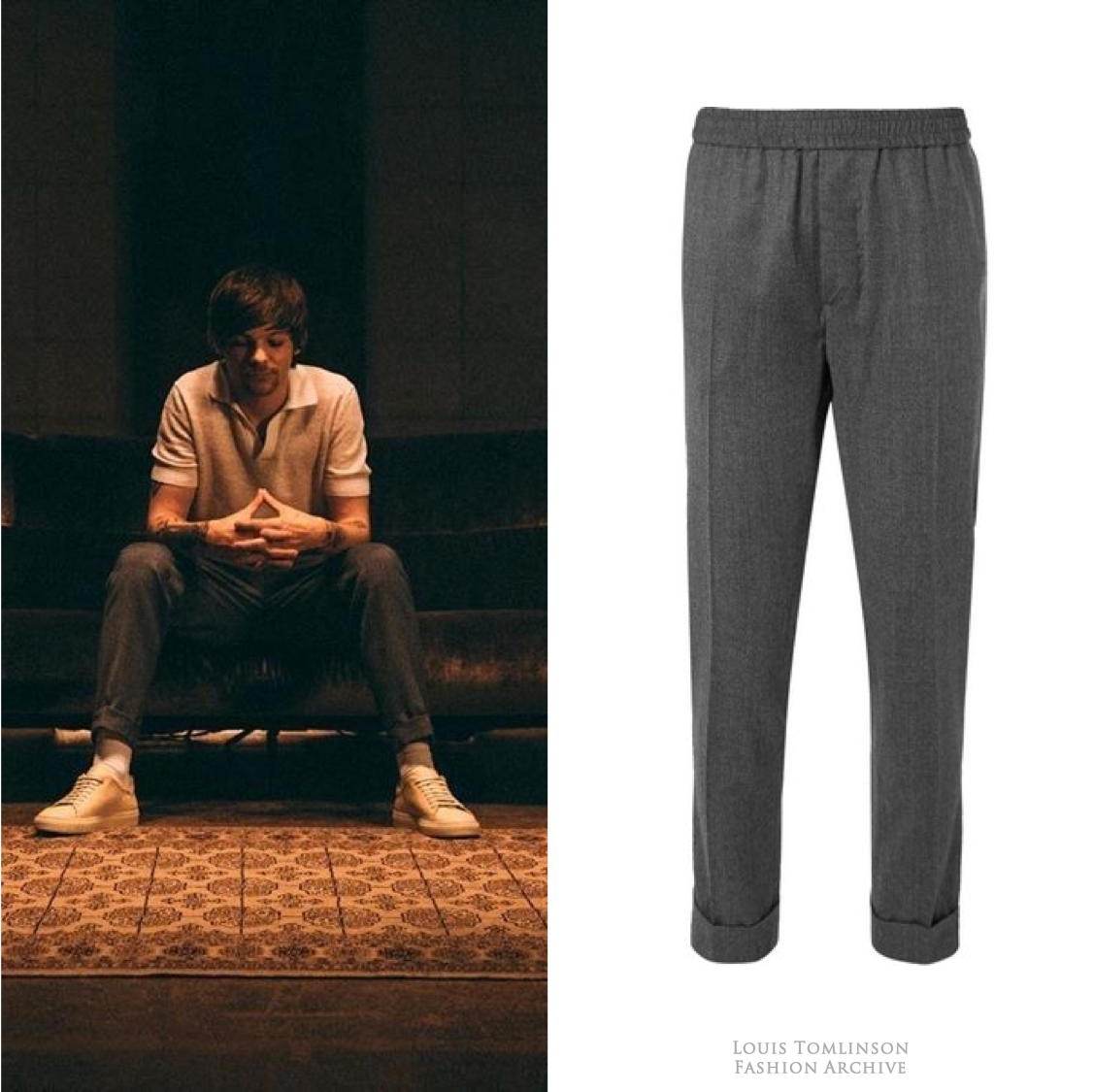 Louis Tomlinson Fashion Archive — Louis in the 'Two of Us' Music
