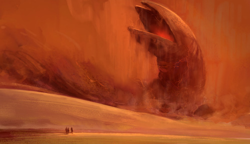 JARED SHEARShai-Hulud DigitalInspired to paint worms last night.  I’ve been listening to 