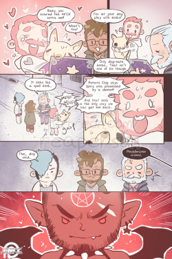 sweetbearcomic: Support Sweet Bear on Patreon -&gt; patreon.com/reapersun ~Read from beginning~ &lt;-Page 53 - Page 54 - Page 55-&gt; :OOO!!! 