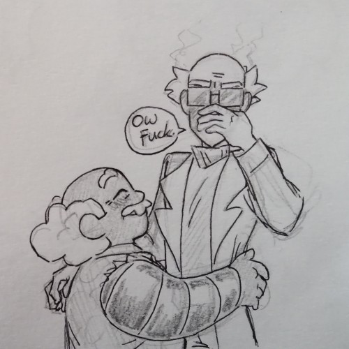 Coomer Giving Bubby A Surprise Kiss Maybe