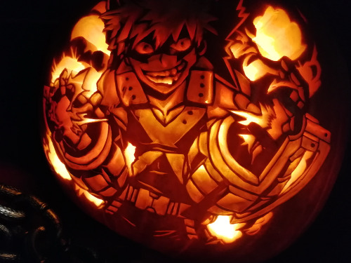 Eep! I forgot to post this here last night! Baku-pumpkin cut it really close to the wire - I had to 