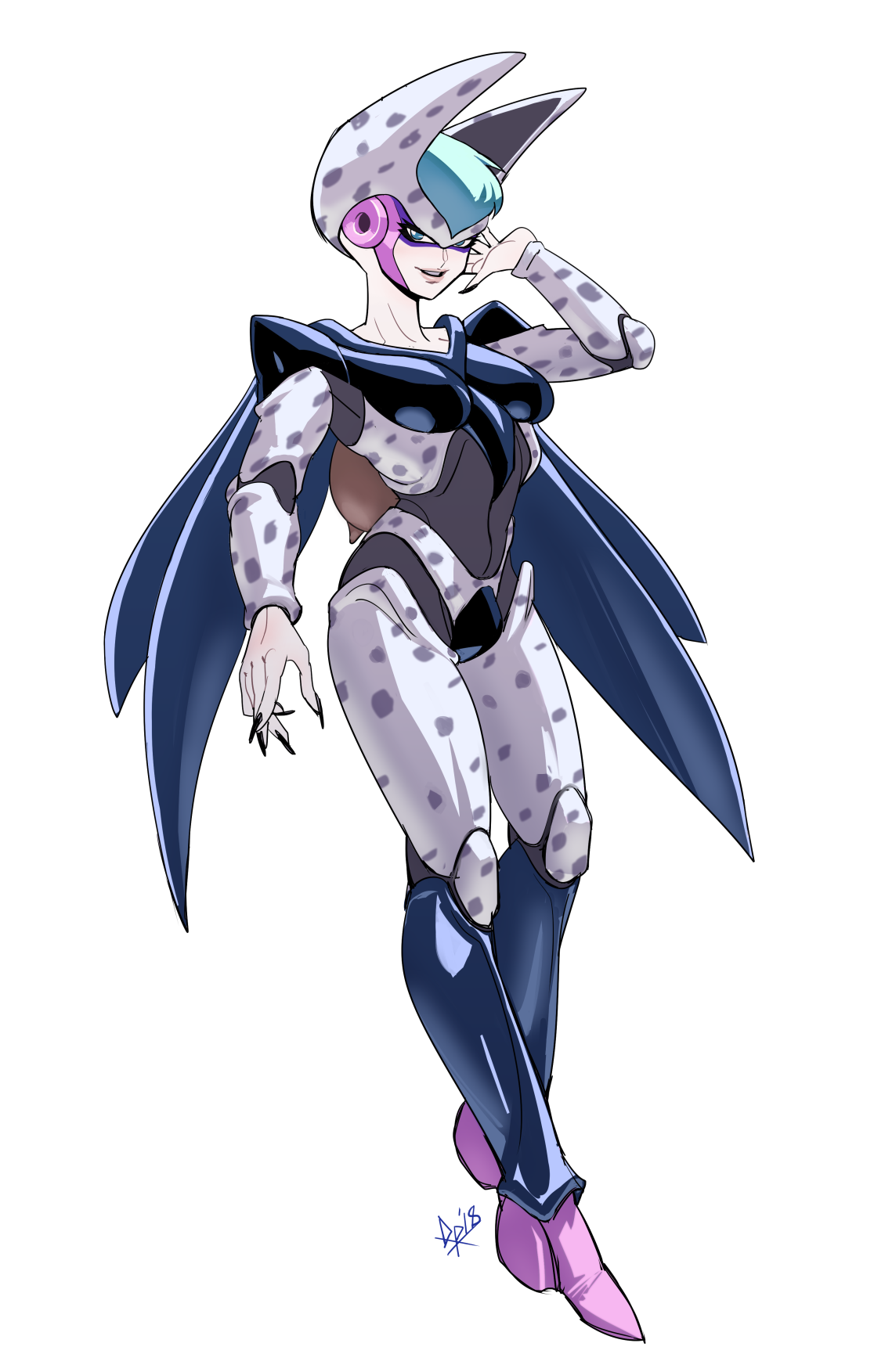 diepod-stuff: I draw a random suggestion during my stream last night. The sayain