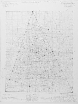 blue-voids:  Mark Reynolds - Fine Structure of Matter, 2008 - graphite on rag paper 