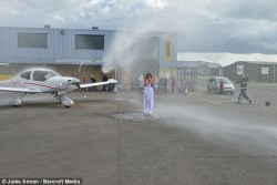 Cloggo:  The Gorgeous And Courageous Carol Vorderman Goes One Better On The Ice Bucket