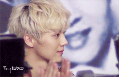 chenchenthedancingmachine:wooncake:Pretty, weird, laughing, and speechless LuhanSo cute~