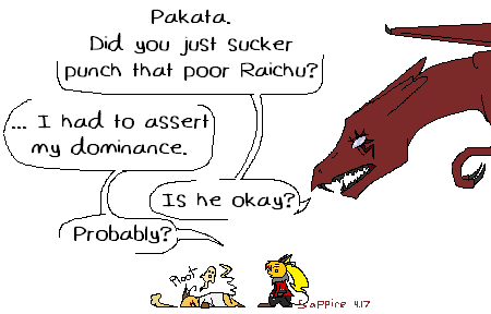 @procrastinatoratheart has a Raichu that’s 99% adorable fluffball and 1% lab coat. Naturally I