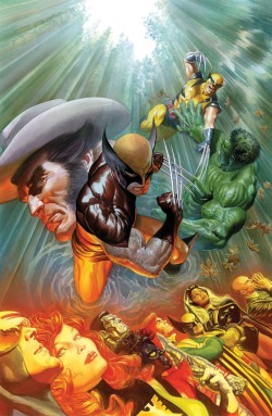 brianmichaelbendis:  The life of the Wolverine by Alex Ross 