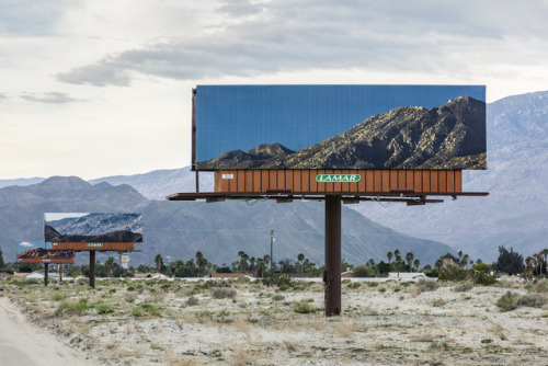 itscolossal:Billboards That Advertise the Surrounding California Landscape by Jennifer Bolande