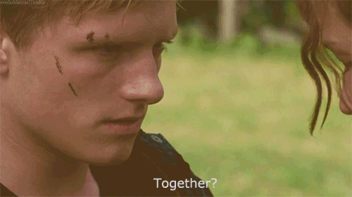 tributosydivergentes:  always       katnissandpeeta125    katnissandpeeta-thg