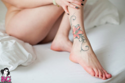 feetandmorefetish:  Fuente: suicidegirls.com