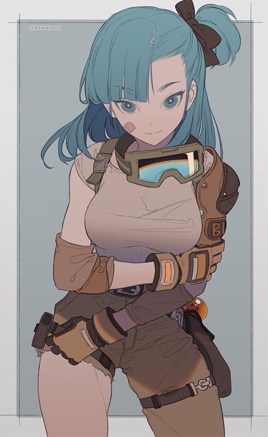 memeppoi: kawanocy: “Bulma https://t.co/Cid3SfDKtU”