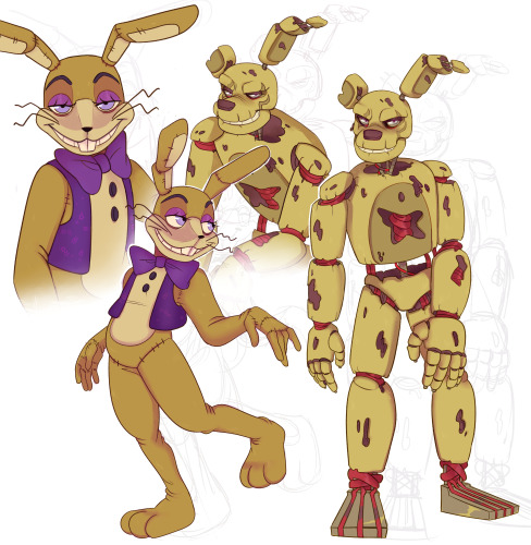 Glitchtrap and Springtrap are one in the same.