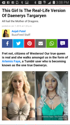 buzzfeed:  paainfully:  Check it out! http://www.buzzfeed.com/anjalipatel/khaleesi-now-walks-amongst-us#.khaavwKeG  YES. HI. THIS IS AWESOME.