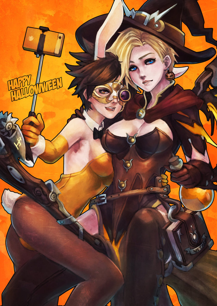 borealisowl:      MonoriRogue:DA,Facebook   Witch Mercy/Bunny TracerDevil Mercy 