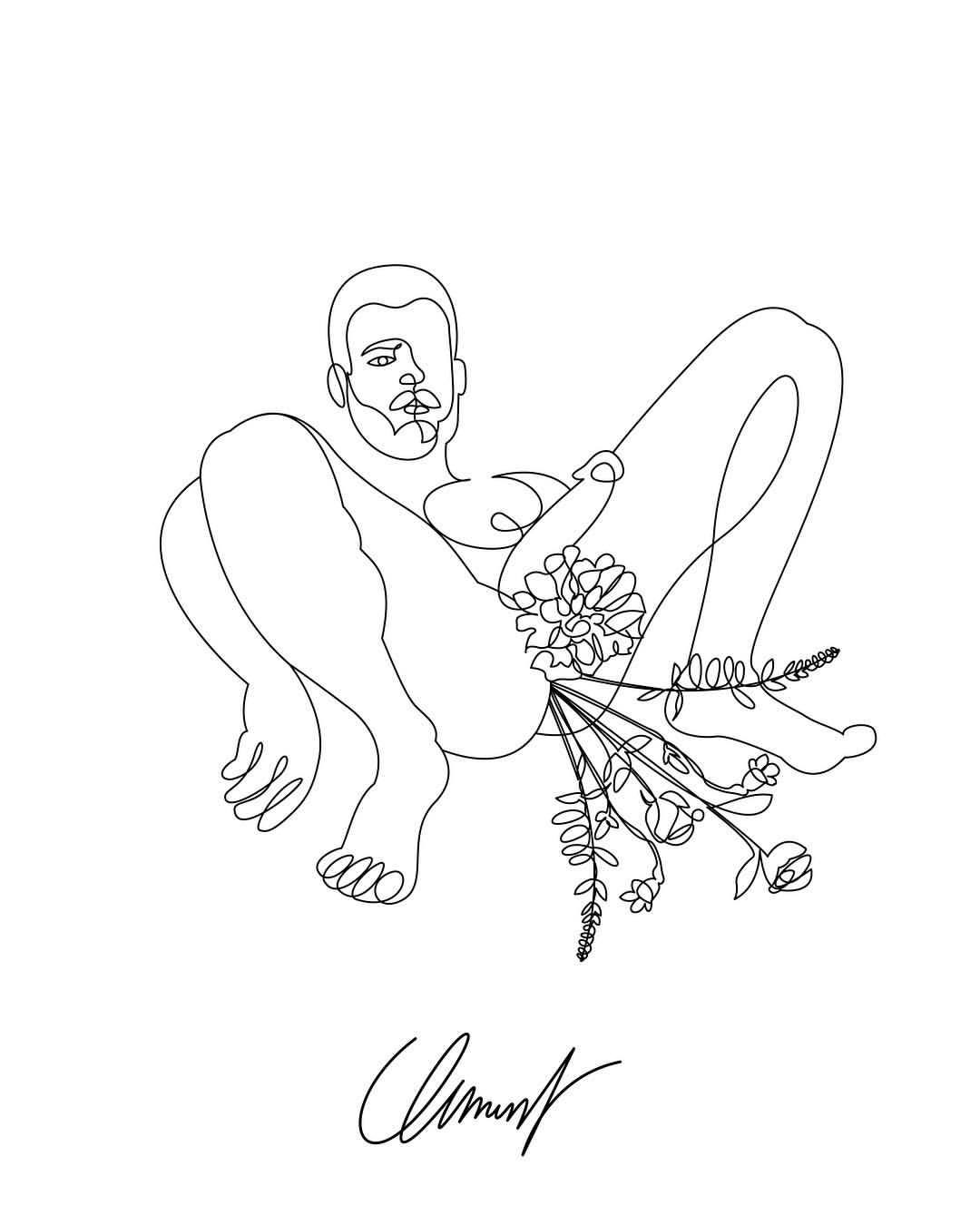 clemenlegrand:#florimond #clementlegrand #plaisirdoffrir #fleurs #bouquetgarni #illustration