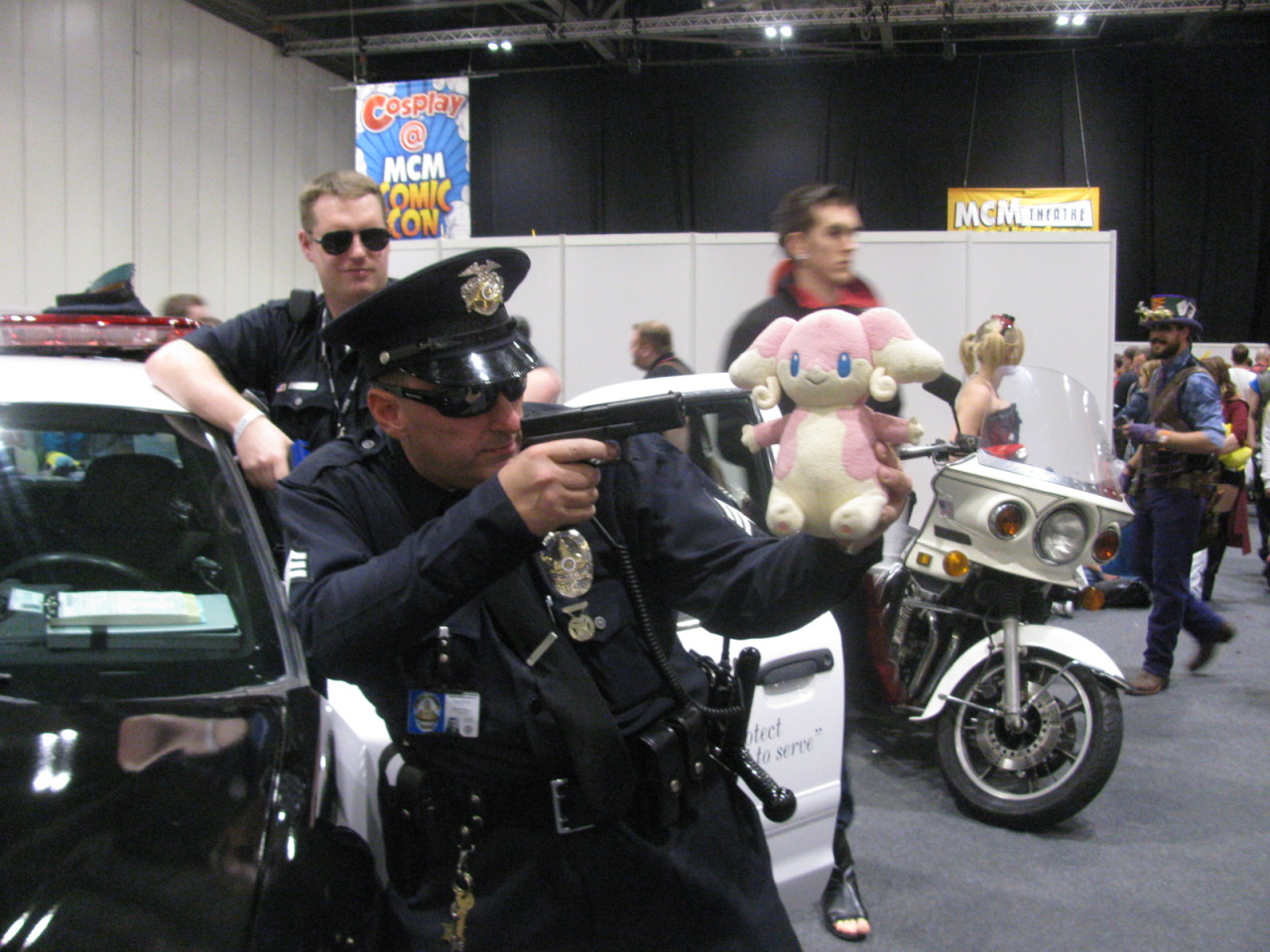 also bunne was a victim of police violence