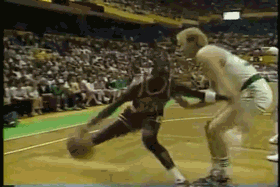 demkurlz:  MJ and Larry  Bird man .  