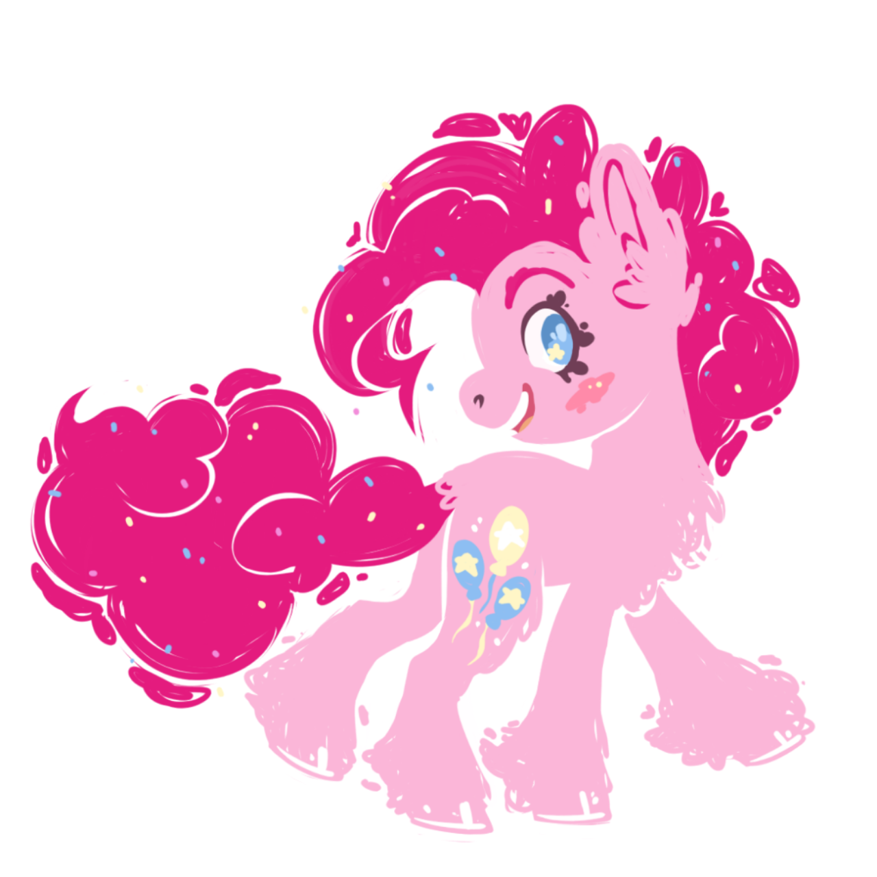bagajewsky: You make me feel nice, pink horse. 
