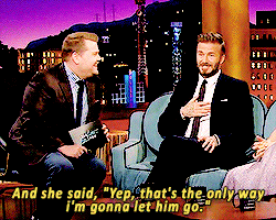 David Beckham sharing stories about Brooklyn’s (@brooklyn77b) first date on national