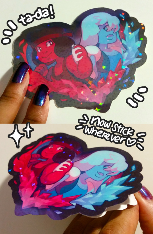 asieybarbie:  I get tons and tons of messages about my sparkly stickers on a daily basis, so I made a short guide on how I create them.  