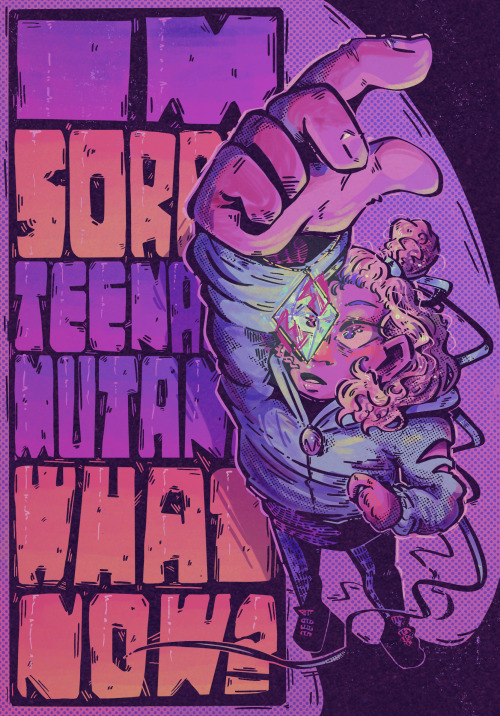 New Cover Art For I'm Sorry, Teenage Mutant What Now? Btw :3c