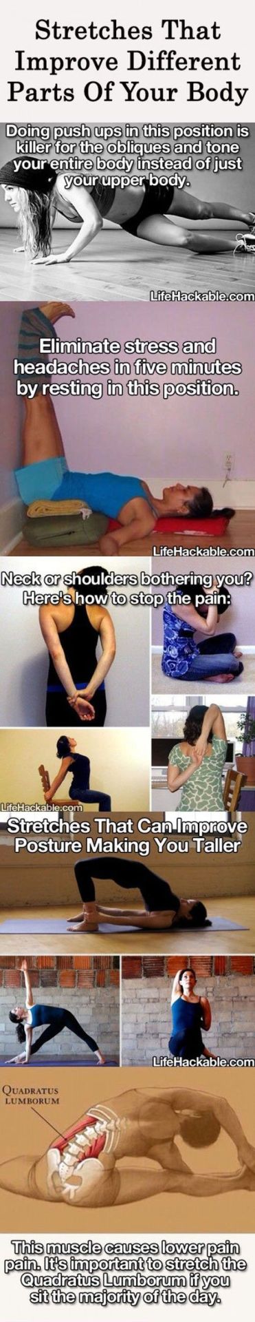 love-this-pic-dot-com:  Stretches Tom Improve Parts Of Your Body 