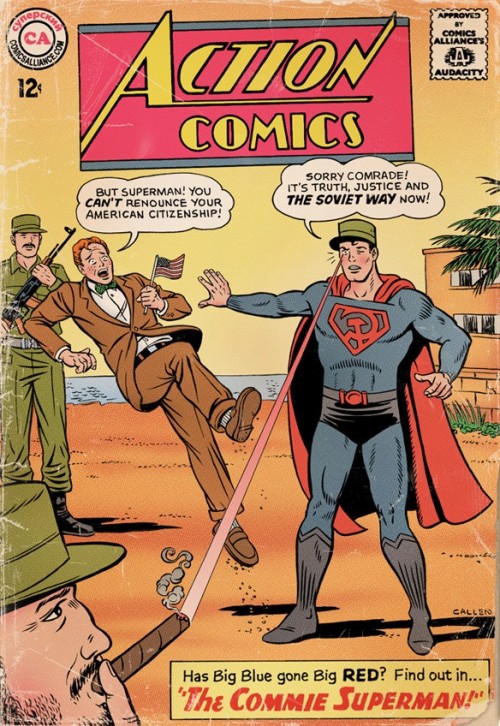 comicsalliance:“The Super-Commie From Krypton!”Story: Chris SimsArt: Kerry CallenMORE