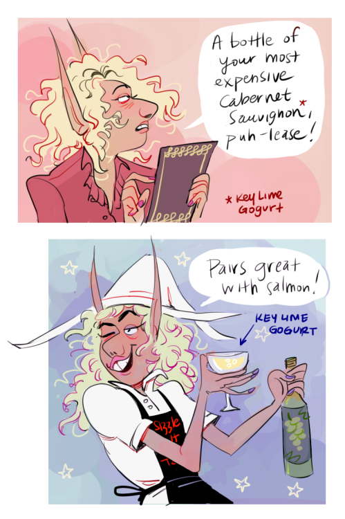 trashvarietyhour:janin (who wrote this comic) &amp; i were re-listening to that episode where ta