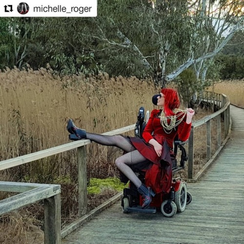 #Repost @michelle_roger (@get_repost)・・・March 1st is #InternationalWheelchairDay and I want to give 