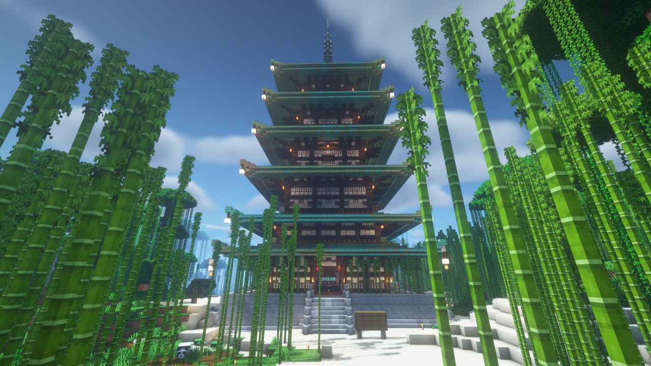 Having Fun Is The Only Real Way To Play Minecraft — Pagoda build