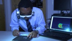noellemiri:  prepaidafrica:  Nigerian-born scientist wins award for his cancer-seeing glassesSamuel Achilefu, has won the prestigious St. Louis Award for 2014 for creating cancer-visualizing glasses.Dr. Achilefu, a professor of radiology and biomedical
