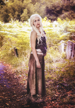 hjsteele:  starparticles:  My all time favorite pictures/photoshoot of me as Dany ♥Daenerys was my first ever homemade cosplay, and next to Katniss she is my most cosplayed character. I love cosplaying her so much, and I can’t wait to get started