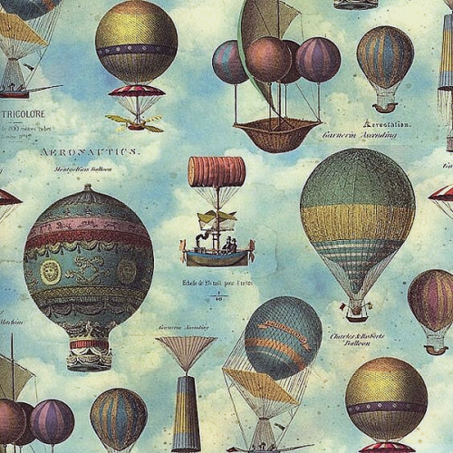 signorformica: Fast-and-bulbous hot-air balloons, & some other delightful pics illustrating the 