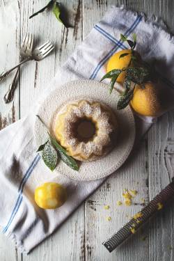 sweetoothgirl:  Meyer Lemon Almond Tea Cake