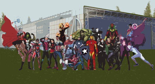 The Best Teams in Comics&hellip; (Sorry about the filters, it just made the individual character