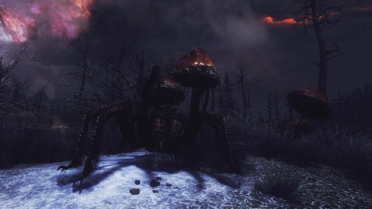adventuresintamriel:  the marshes of hjaalmarch lookin’ extra spooky with Dark