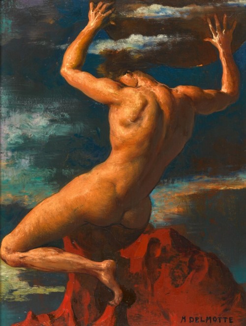 ganymedesrocks:Atlas - Marcel Demotte (1901