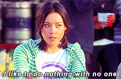 bokayjunkie:  [get to know me meme] 10 Female Characters (5/10): April Ludgate (Parks & Recreation) 
