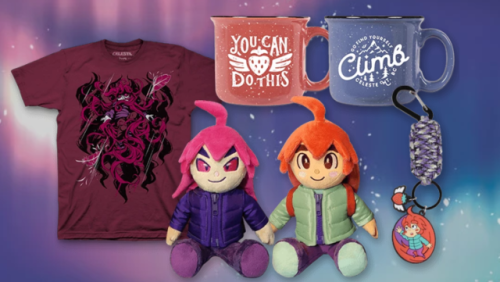 Hey, we have new Celeste merch by Fangamer! www.fangamer.com/collections/celeste