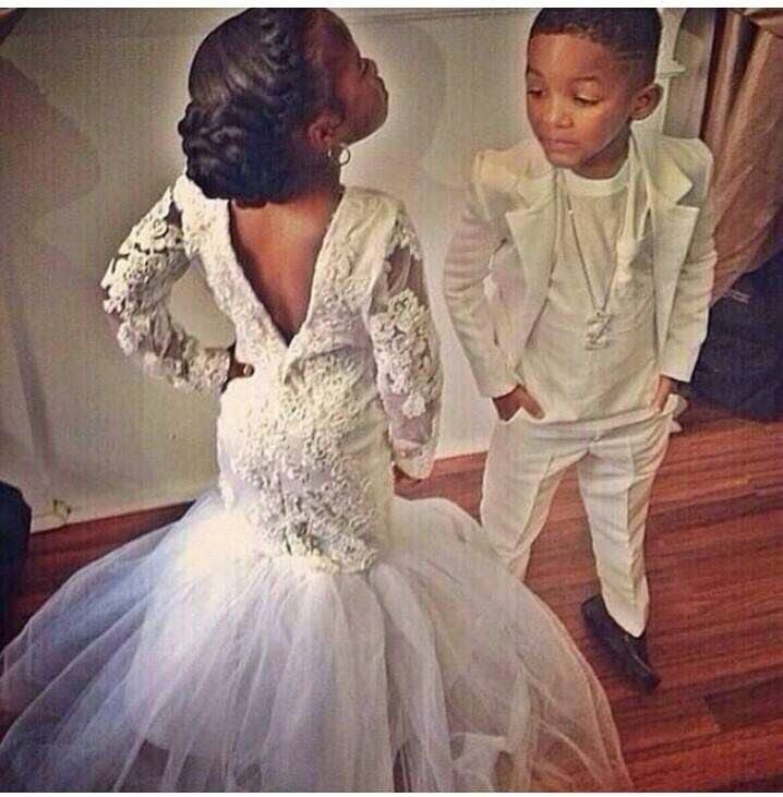 chanel-and-louboutins:  So cute 😍😍😍   Where is she going tho an how old