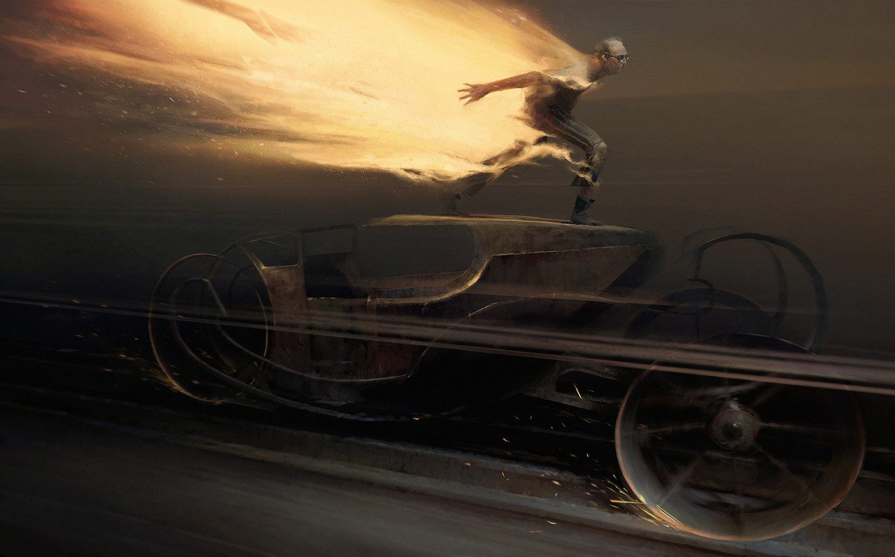 master-painters:  Piotr JabłońskiHis portfolio:https://www.artstation.com/nicponimOne