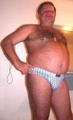 old man sexy speedo