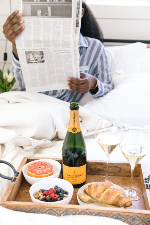 #ClicquotAtHome x Atlanta, GASpring morning well spent #ClicquotAtHomeCredit: Lee Litumbe