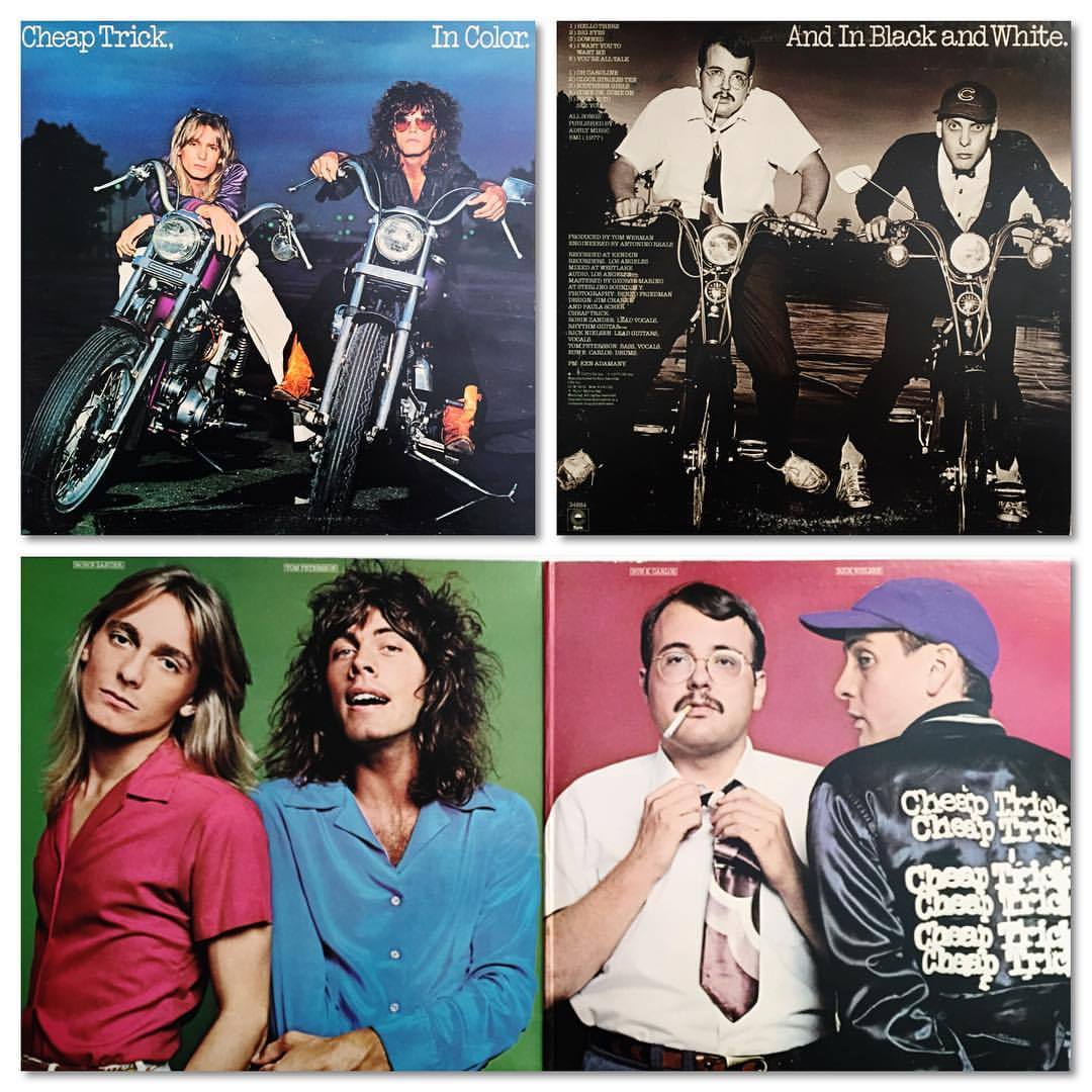 Vince Puccia | Cheap Trick “In Color” (1977) first US gatefold...