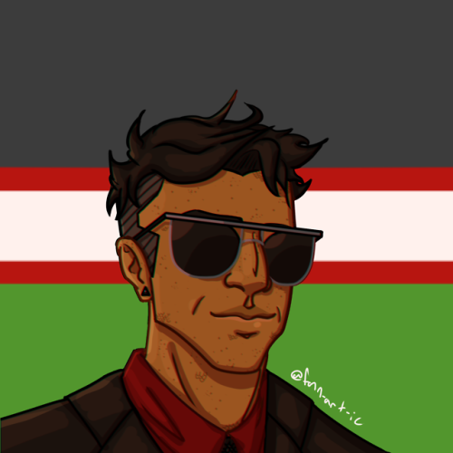 fan-art-ic:good omens pride icons !!!!!nb gay crowley for myself, bastard romantic crowley + bastard