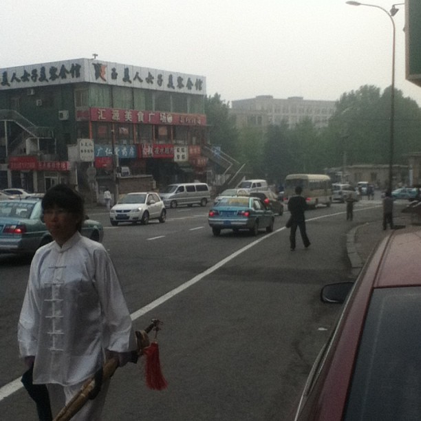Morning in Dalian.