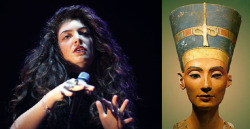 blkdontcrack:  Lorde - 17 Queen Nefertiti
