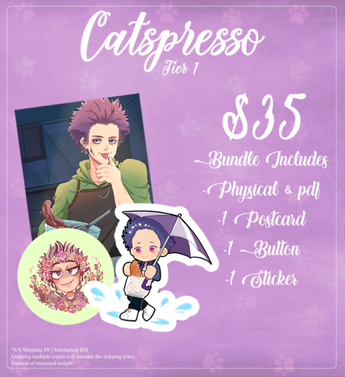 bnhashinsou-zine:  Preorders have opened for Cats &amp; Coffee Orders for Cats &amp; Coffee: