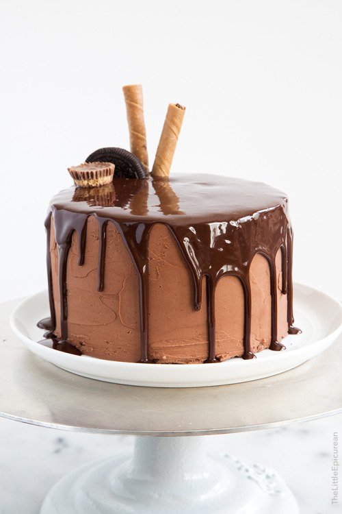 foodffs:DEATH BY CHOCOLATE CAKE Really nice recipes. Every hour. Show me what you cooked! 